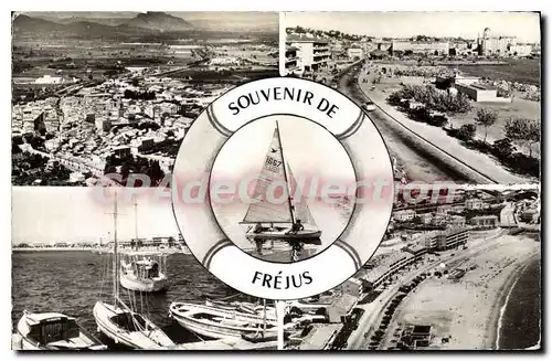 Cartes postales La Cote d'Azur Divers aspects de Frejus var