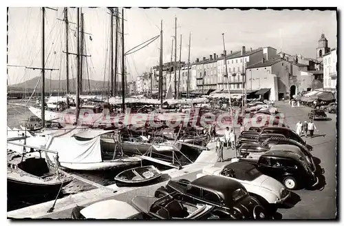 Cartes postales Saint Tropez le port et les yachts