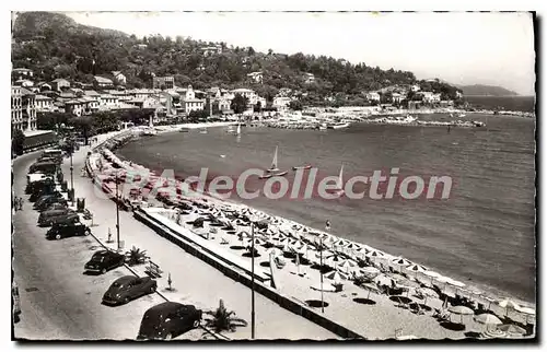 Cartes postales Le Lavandou le port et la plage