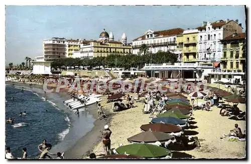 Cartes postales Cote d'Azur Saint Raphael la plage et la promenade