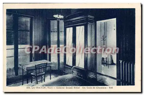 Cartes postales Le Trayas Var Esterel grand hotel un coin de chambre