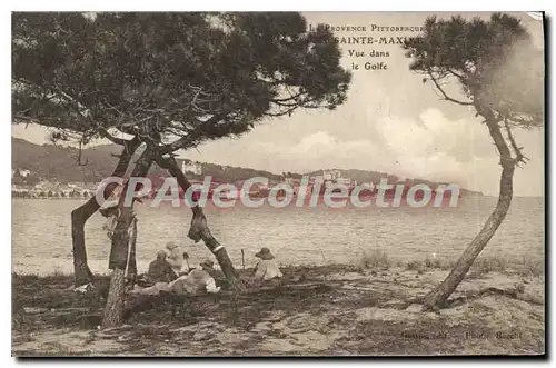 Cartes postales Le Provence Pittoresque Saint Maxime vue dans le Golfe