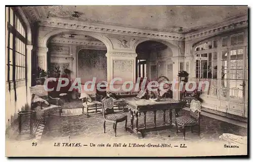 Cartes postales Le Trayas un coin du Hall de l'Esterel grand hotel