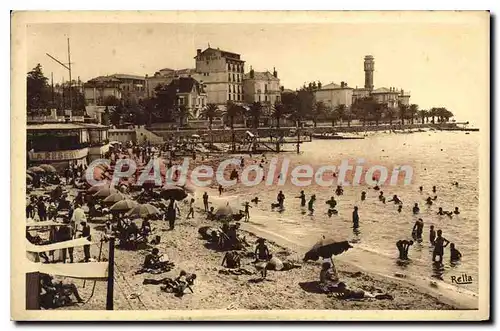 Ansichtskarte AK Saint Raphael Un coin de la Plage