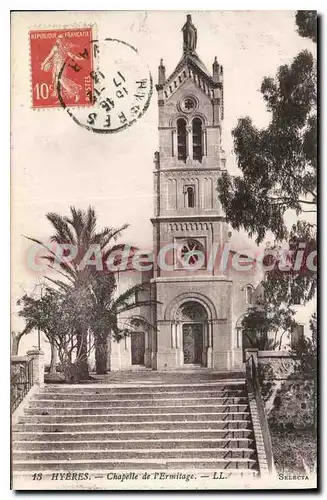 Cartes postales Hyeres Chapelle de l'Ermitage