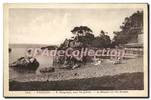 Cartes postales Toulon a Magaud sur la greve