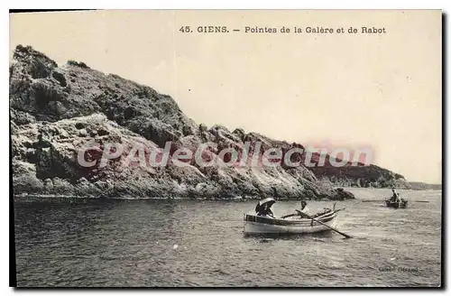 Cartes postales Giens Pointes de la Galere et de Rabot