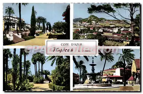 Cartes postales Cote d'Azur Hyeres les Palmiers