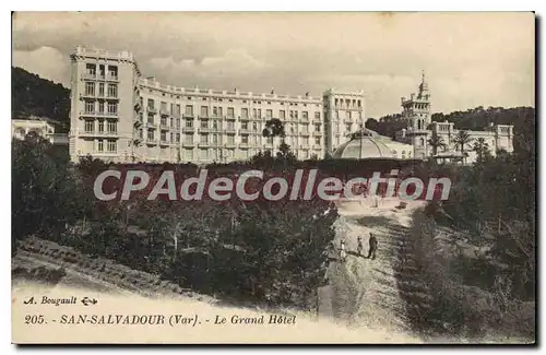 Cartes postales San Salvadour Var Le Grand Hotel