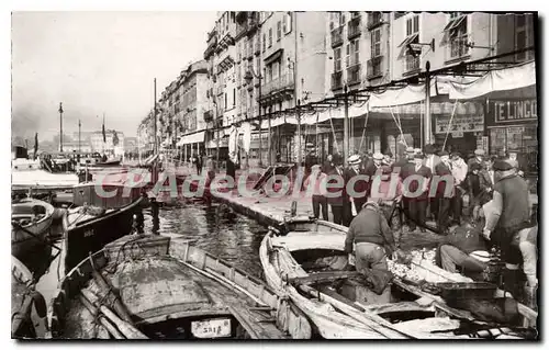 Cartes postales Toulon sur Mer Var Pecheurs au Quai