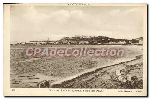 Cartes postales La Core d'Azur vue de Saint Thopez prise di Pilon