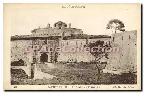 Cartes postales Saint Thopez Vue de la Citadelle