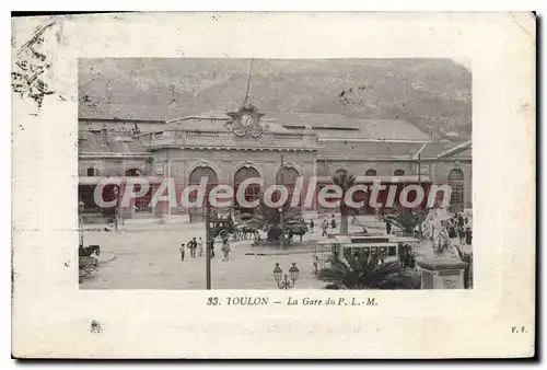 Cartes postales Toulon La Gare