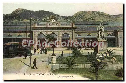Cartes postales Toulon La Gare