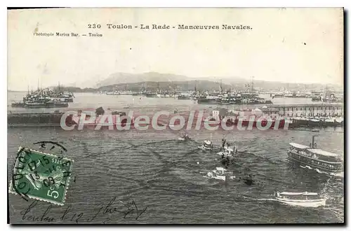 Cartes postales Toulon La Rade