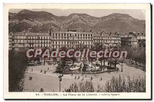 Cartes postales Toulon La Place de la Liberte