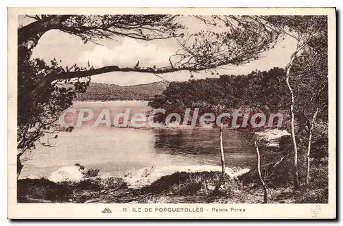 Cartes postales Ile de Porquerolles Pointe Prime