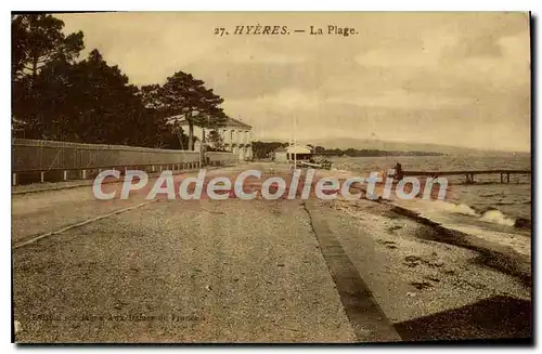 Cartes postales Hyeres La Plage