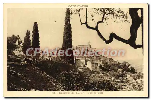 Cartes postales Cote d'Azur Environs de Toulon Sollies Ville