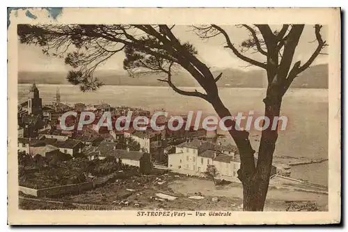 Cartes postales St Tropez Var Vue Generale
