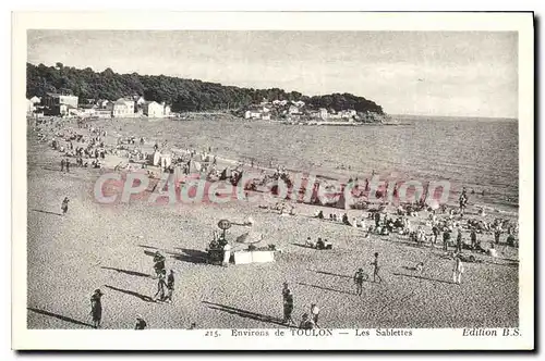 Cartes postales Environs de Toulon Les Sablettes