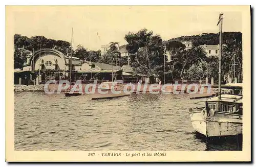 Cartes postales Tamaris Le port et les Hotels
