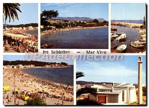 Cartes postales moderne Les Sablettes Mar Vivo Lumiere et Beaute de la Cote d'Azur