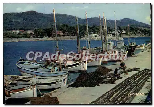 Cartes postales moderne La Cote d'Azur Varoise Environs d'Hyeres Var Carqueiranne Le Port des Salettes