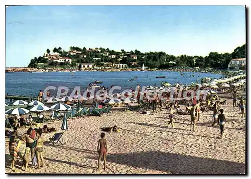 Moderne Karte La Cote d'Azur Cavailaire sur Mer Var La plage et la Cap