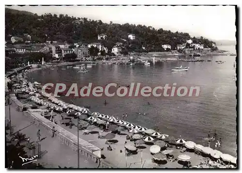 Moderne Karte La Cote d'Azur Le Lavandou La Plage