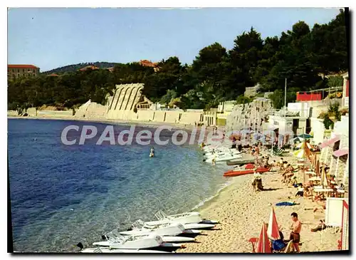 Moderne Karte Couleurs et Lumiere de France La Cote d'Azur Bandol Var La Plage