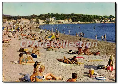 Moderne Karte Lumiere et Beaute de la Cote d'Azur Les Sablettes La Plage