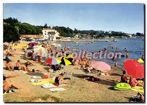 Moderne Karte La Cote d'Azur Agay Var La Plage