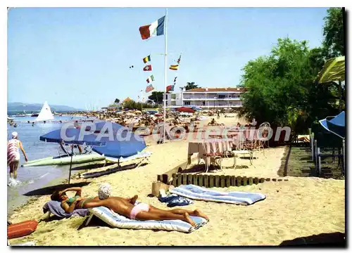 Cartes postales moderne La Cote d'Azur Saint Tropez Var La plage