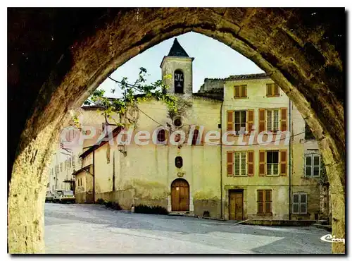 Moderne Karte Lorgues Var La Porte et Chapelle St Francois