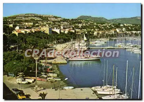 Moderne Karte Au Soleil de la Cote d'Azur Bandol Port de plaisance Promenade le long des quais