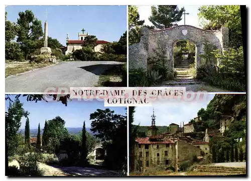 Cartes postales moderne Cotignac Var Notre Dame des Graces Sanctuaire historique de France