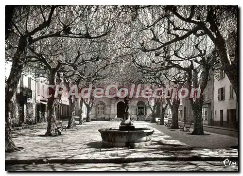 Cartes postales moderne Massif des Maures Collobrieres Var Capitale des Maures Station Climatique Place de la Mairie et