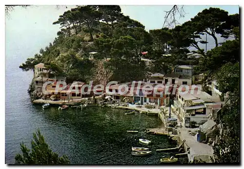 Cartes postales moderne Reflets de France Cote d'Azur Au Cap Brun environs de Toulon Le Port de Mejean Les cabanes des