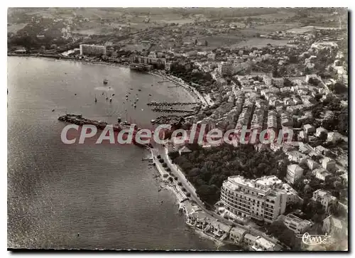 Moderne Karte Cote d'Azur Ste Maxime Var Vue panoramiqie aerienne