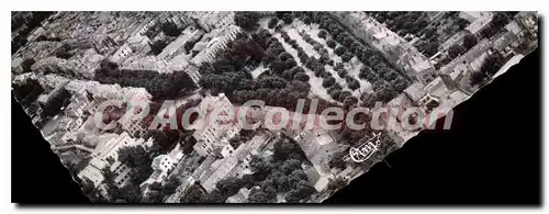 Cartes postales moderne Draguignan Var Vue aerienne sur la Ville les Allees la Poste au centre la Cathedrale