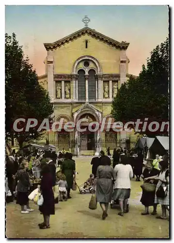 Moderne Karte Toulon Var Pont du Las Eglise St Joseph