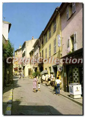 Cartes postales moderne Bormes Les Mimosas Var Rue Carnot