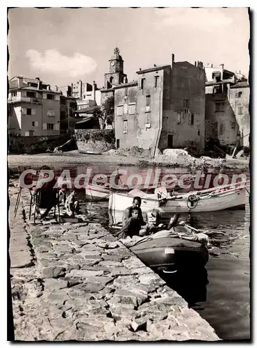 Cartes postales moderne Les Bords de la Riviera St Tropez Var Le Port des Pecheurs