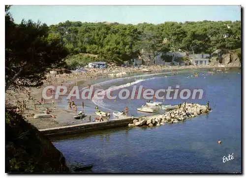 Cartes postales moderne Cote D'Azur La Seyne sur Mer L'Anse et la Plage de Fabregas