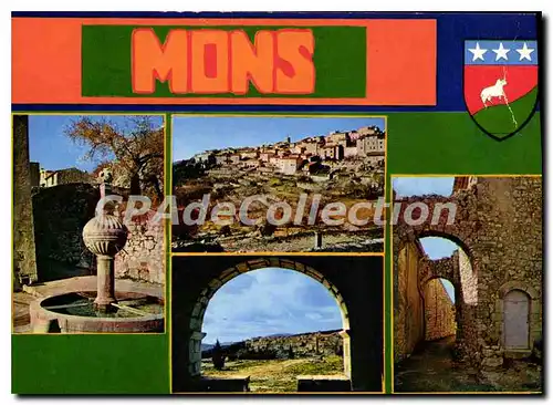 Cartes postales moderne Mons Var