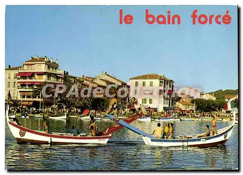 Cartes postales moderne Sanary Les Joutes la force l'adresse ou le bain force