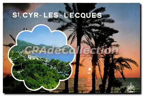 Cartes postales moderne St Cyr les Lecques Var La Plage du Soleil