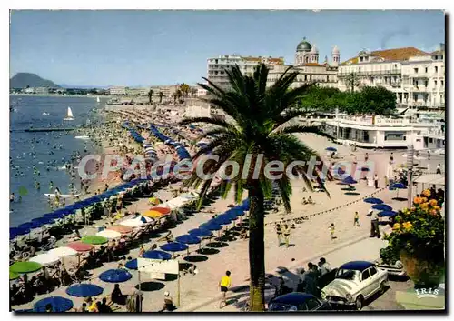 Cartes postales moderne La Cote D'Azur St Raphael Var La Plage