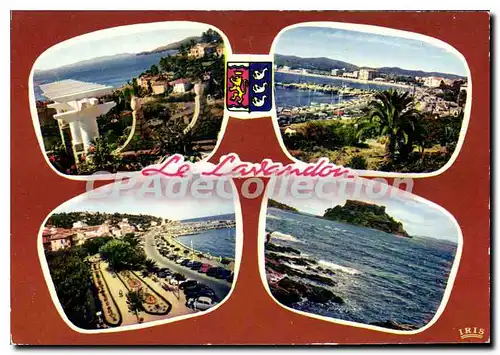 Cartes postales moderne La Cote D'Azur Le Lavandou Var